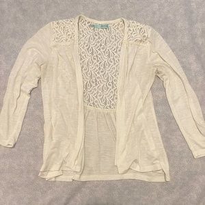 White Cardigan